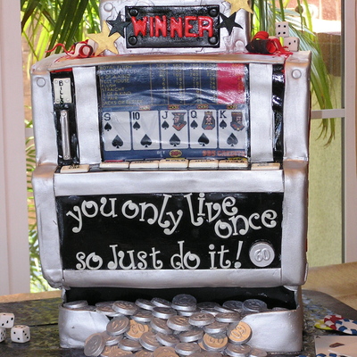 Video Poker Cake Video Poker Cake