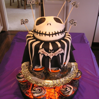 Jack Skellington Bday Cake Jack Skellington Bday Cake