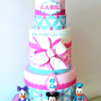 Mickey, Minnie & Friends Cake For My Daughter's 2Nd Birthday Mickey, Minnie & Friends Cake For My Daughter's 2Nd Birthday