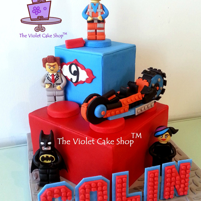 My Son's Lego Movie Cake