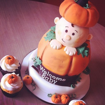 Pumpkin-Themed Baby Shower Pumpkin-Themed Baby Shower