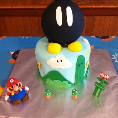 Mario Cake Mario Cake