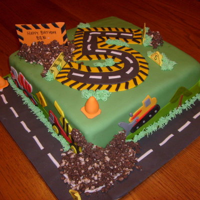 Ben's Construction Cake Ben's Construction Cake