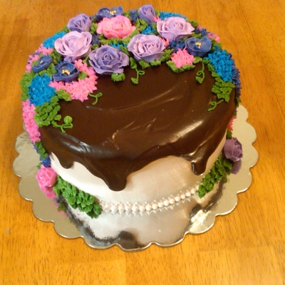 Chocolate Raspberry Mother's Day Cake! :) Chocolate Raspberry Mother's Day Cake! :)