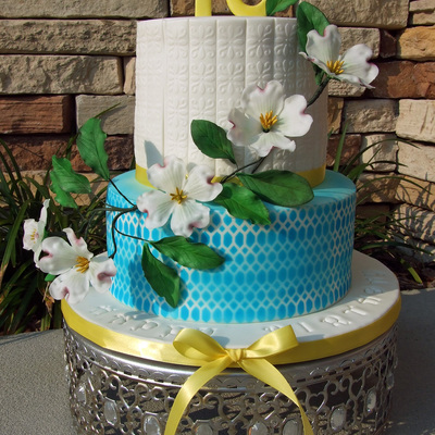 Dogwood Flower Cake Dogwood Flower Cake