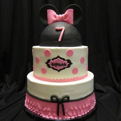 Minnie Mouse Birthday Cake Minnie Mouse Birthday Cake