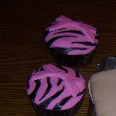 Zebra Striped Cupcakes Zebra Striped Cupcakes