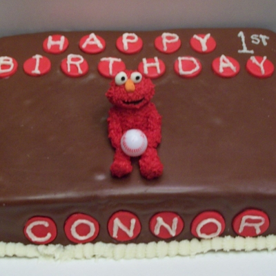 Elmo Birthday Cake For Aaron Elmo Birthday Cake For Aaron