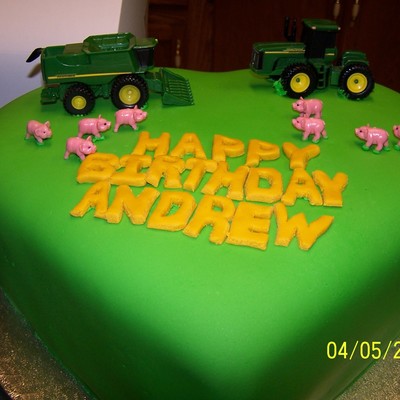 Andrews 1St Birthday Cake # 2 Andrews 1St Birthday Cake # 2