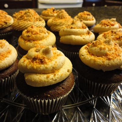 Peanut Butter And Jelly Chocolate Cupcakes Peanut Butter And Jelly Chocolate Cupcakes
