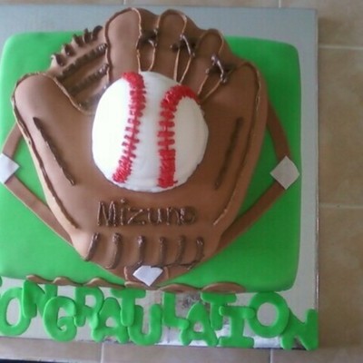 Baseball Cake Baseball Cake