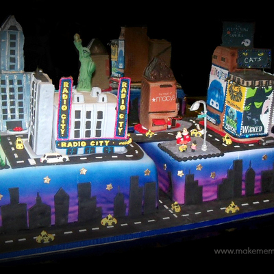 I Was Asked To Make This Cake For An American Actor S Birthday Party The Cake Is 3 12 Feet Long And Completely Edible The Building Are Ma I Was Asked To Make This Cake For An American Actor S Birthday Party The Cake Is 3 12 Feet Long And Completely Edible The Building Are Ma
