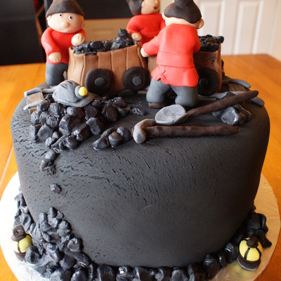 Coal Mining Cake Coal Mining Cake