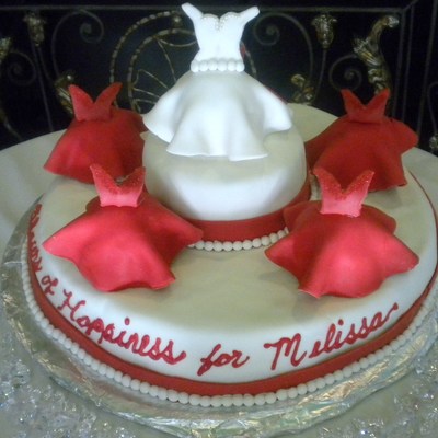 Bridal Dress Cake on Cake Central