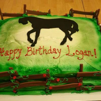 Golden Butter Cake With Vanilla Buttercream Frosting It Was A Horse Riding Birthday Party For A Little Girl Who Loved Horses And The Color... Golden Butter Cake With Vanilla Buttercream Frosting It Was A Horse Riding Birthday Party For A Little Girl Who Loved Horses And The Color...