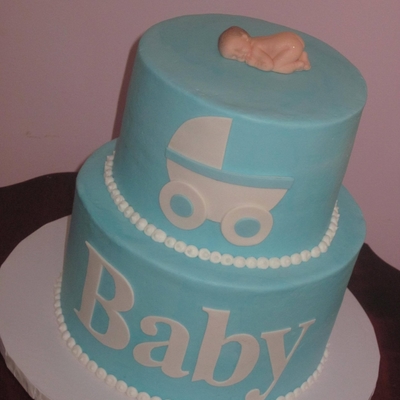 Blue Baby Shower Blue Baby Shower