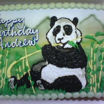 Panda Eating Bamboo Panda Eating Bamboo