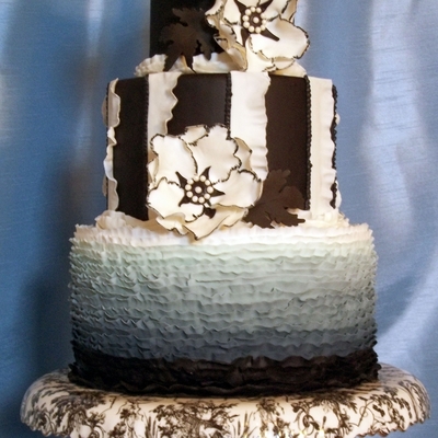 Black & White & Ruffled All Over Black & White & Ruffled All Over