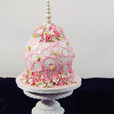 This Was My Second Entry In The Sweet Times In The Rockies Sphere Covered In Fondant And Gumpaste Accents Its Really Just A Bunch Of Stuf This Was My Second Entry In The Sweet Times In The Rockies Sphere Covered In Fondant And Gumpaste Accents Its Really Just A Bunch Of Stuf