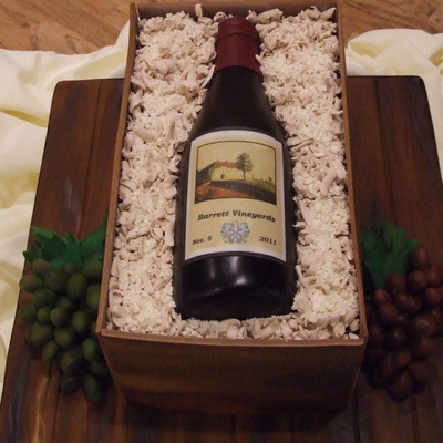 Wine Bottle In Crate Wine Bottle In Crate
