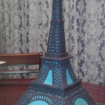 Eiffel Tower Birthday Cake