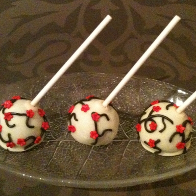 Cherry Blossom Cake Pops Cherry Blossom Cake Pops