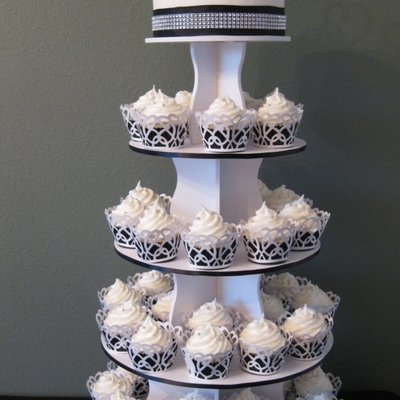 Cupcake Wedding Cake Cupcake Wedding Cake