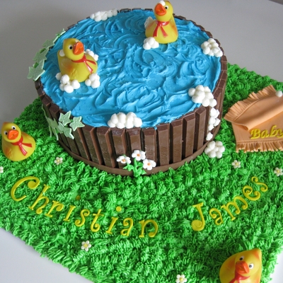 Rubber Ducky Shower Cake Rubber Ducky Shower Cake
