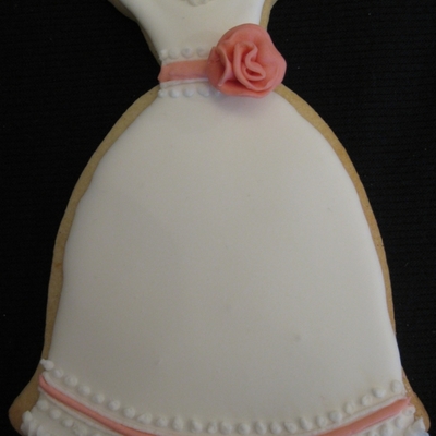Wedding Dress Cookie Wedding Dress Cookie