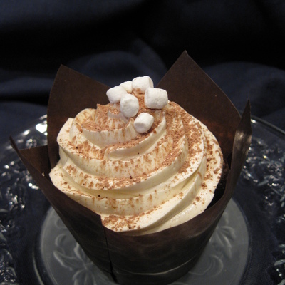 Hot Chocolate Cupcake Hot Chocolate Cupcake