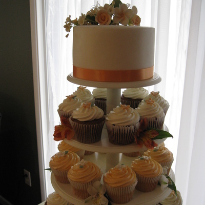 Wedding Cupcake Tower Wedding Cupcake Tower