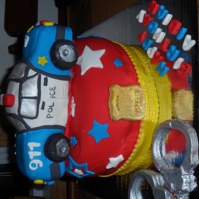 Police Car Cake Police Car Cake