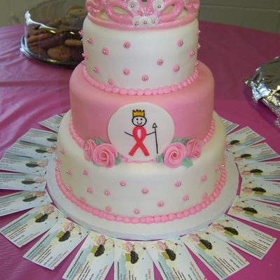 Tough Warrior Princess Donation Cake Tough Warrior Princess Donation Cake