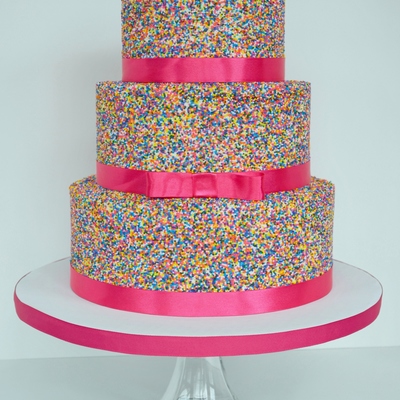 Pink Sprinkle Cake Pink Sprinkle Cake