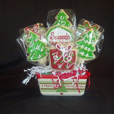 Christmas Cookie Bouquet Christmas Cookie Bouquet