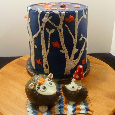 Birch Trees And Hedgehogs Birch Trees And Hedgehogs