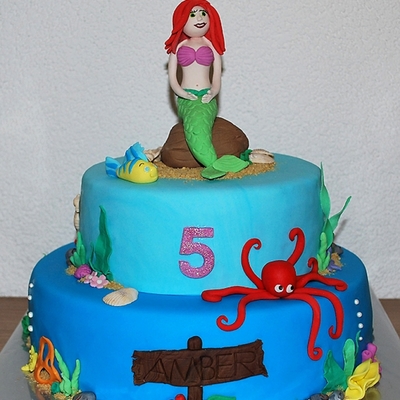 Disney's Ariel, The Little Mermaid Cake Disney's Ariel, The Little Mermaid Cake