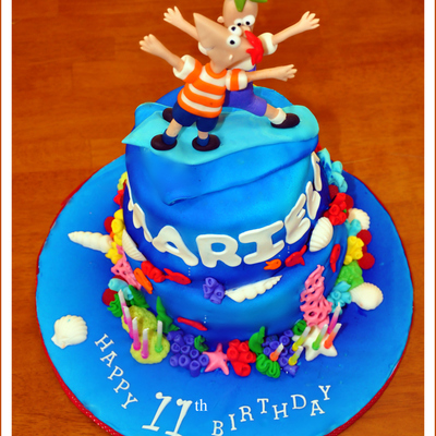 Phineas And Ferb Birthday Cake Phineas And Ferb Birthday Cake
