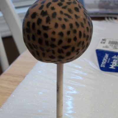 Cheetah Print Cake Pops Cheetah Print Cake Pops