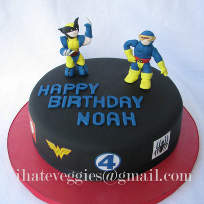 Super Hero Cake Super Hero Cake