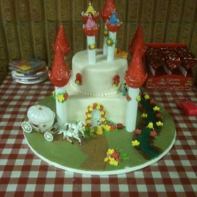 Princess Castle Cake Princess Castle Cake