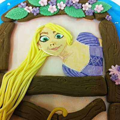 Tangled Cake Tangled Cake