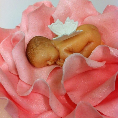 Baby In A Rose Baby In A Rose