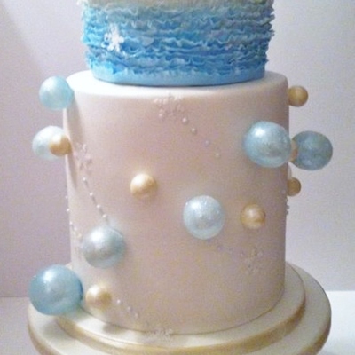 Winter Wonderland Cake Winter Wonderland Cake