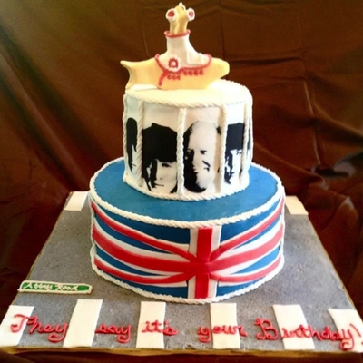 Beatles Birthday Cake Beatles Birthday Cake