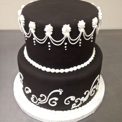 Black And White Wedding Cake Black And White Wedding Cake