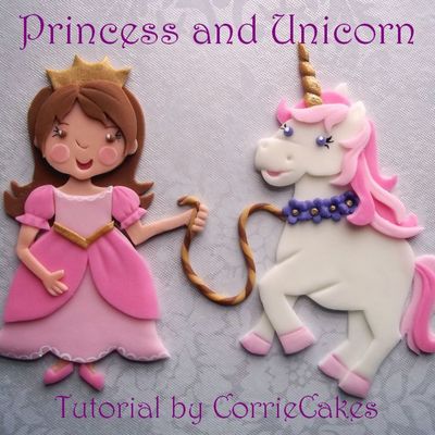 My Latest Layered Fondant Princess And Unicorn Decorations You Can Find Info On This At My Fb Page D Thanks For Looking My Latest Layered Fondant Princess And Unicorn Decorations You Can Find Info On This At My Fb Page D Thanks For Looking