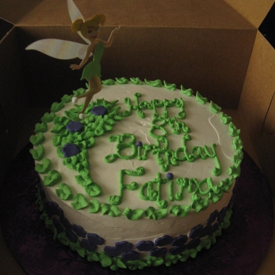 Tinkerbell Birthday Cake Tinkerbell Birthday Cake