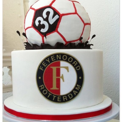 Feyenoord Football Cake Feyenoord Football Cake
