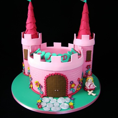 This Is A Cake I Did For My Daughter This Year All She Wanted Was A Princess Castle Cake So Here It Is Complete With A Fairy Princess Towe... This Is A Cake I Did For My Daughter This Year All She Wanted Was A Princess Castle Cake So Here It Is Complete With A Fairy Princess Towe...